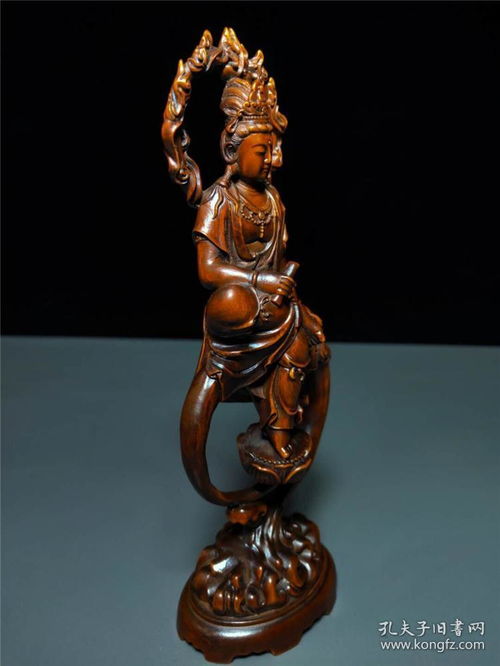 黃楊木木雕觀音像 藝術與靈性的交融