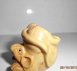 趣意盎然小擺件 老鼠翻筋斗木玩，點綴生活每一隅